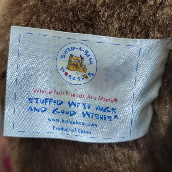 Build A Bear Brown Horse Pony Plush Pink Glittery Shoes Stuffed Animal - Picture 10 of 13